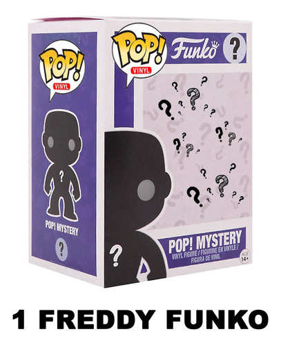 Funko Pop 5pz Mystery Box Caja Misteriosa (freddy Funko, Se)