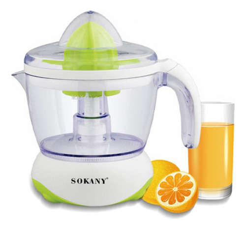 Exprimidor De Cítricos Eléctrico Sokany Wk-725 Blanco 50