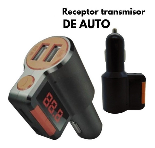 Cargador Usb Para El Auto Con Transmisor De Fm