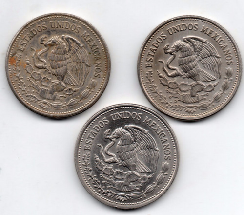 Imagen 2 de 2 de Colección Moneda Quientos Pesos Madero 1986, 87 88 A1