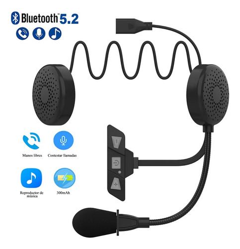 A Auricular Bluetooth Manos Libres Para Casco Motocicleta