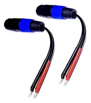 Comprar Adaptador Cess-001s Spade Fork Plug A Speakon Hembra Para