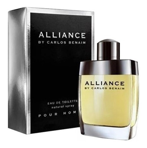 Perfume Hombre Alliance By Carlos Benaim Edt 80ml