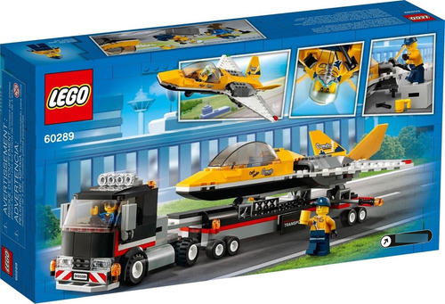 Lego® City: Airshow Jet Transporter Avioneta #60289