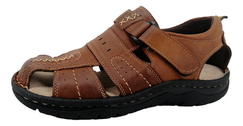 Imagen 1 de 4 de Sandalias Cuero C-43-17059 Red Brown