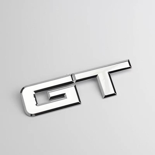 Emblema Gt Mustang Cromo 2015 2016 2017 2018 2019 2020 2021