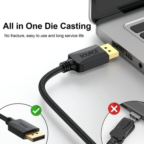 Cable Displayport A Hdmi De 10 Pies, (puerto De Pantalla) Dp