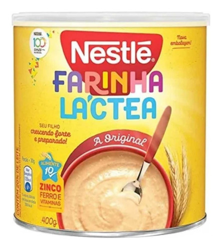 Farinha Láctea Original Nestlé Lata 400g
