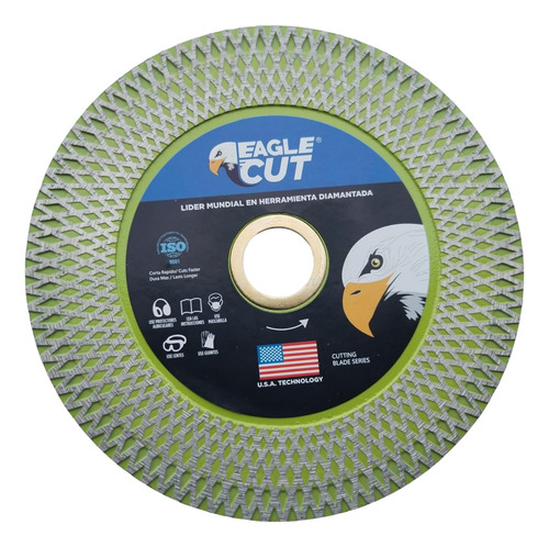 Disco Corte Super Delgado 4-1/2 X 7/8 Eagle Cut Ninja Plus