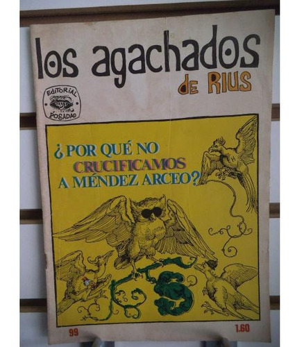 Comic Los Agachados De Rius 99 Editorial Posada Vintage