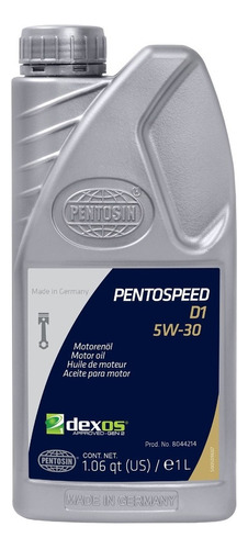 Aceite Motor Pentosin 5w30 Dexos 1, 100% Sintetico, 6 Lt