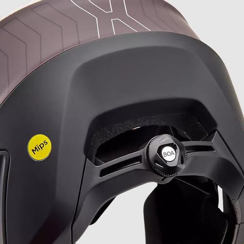 Casco Bicicleta New Dropframe Pro Morado Fox Color Lila Talla L