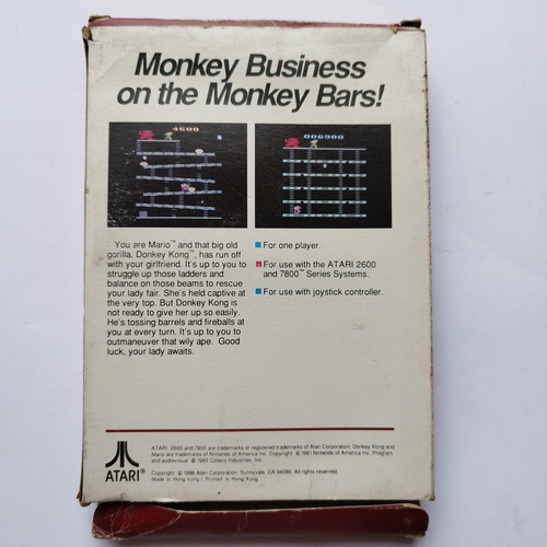 Donkey Kong Atari 2600 (Usado)