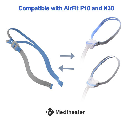 3 Pack Última Versión Compable Compatible Con Airfit P10 N30