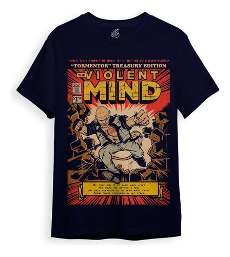 Camisetas Comics Rock The Violent Mind