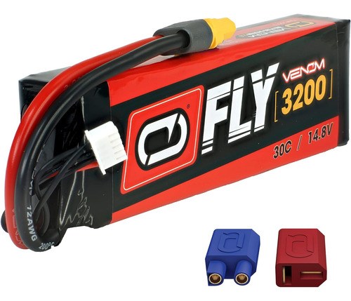 Batería Lipo Venom Fly 30c 4s 3200mah 14.8v Enchufe Un...