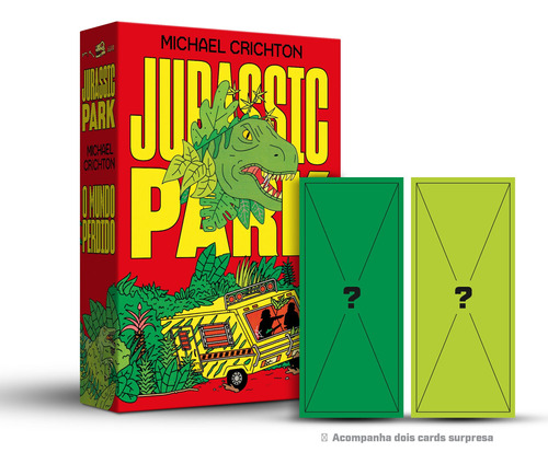 Livro Box Jurassic Park