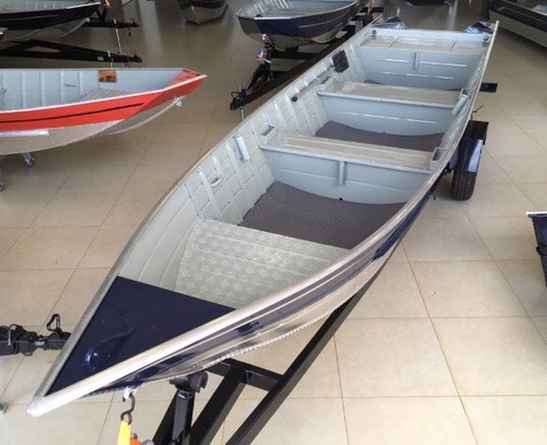 Imagem 11 de 16 de Barco De Aluminio Petybrazil Pety 600 Pro (somente O Casco)