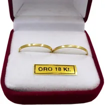 Comprar Alianzas Oro 18k 1 Grs El Par Anillos Casamiento Compromiso
