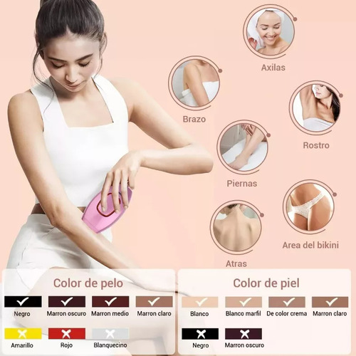 Depiladora a laser permanente Babeefly com luz pulsada Ipl 999.999 Máquina de depilação a laser Ipl rosa Depiladora a laser Depiladora a laser Depiladora a laser Depiladora a laser permanente