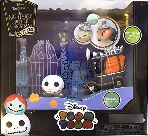 Disney Nightmare Before Christmas Tsum Tsum - Set De Conven.