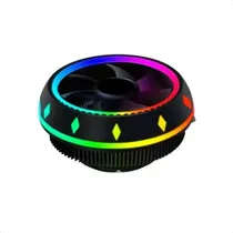 Comprar Cooler Para Processador Universal Led Rgb P\u002F Pc Intel E Amd