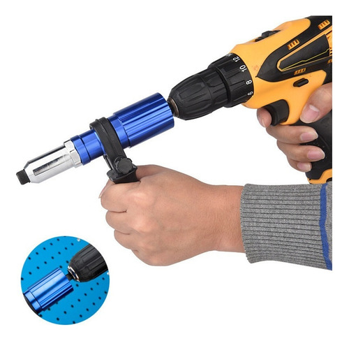 - Remachadora Adaptador Para Taladro Inalambrico Electrico