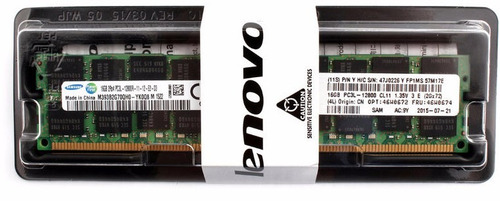 Lenovo 16gb Pc3l-12800r Ddr3-1600 47j0226  Ecc 2rx4 Memory