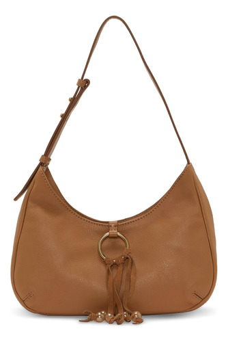 Lucky Brand Mez, Bolso De Hombro Color Canela