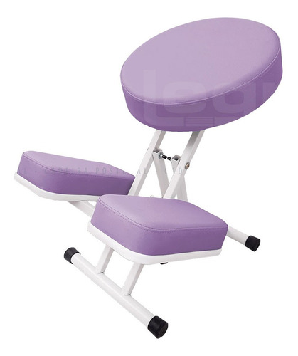 Cadeira Kneeling Chair Postural, Meditação Brinde Másc Olhos