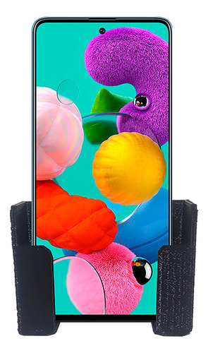 Suporte Celular A51s De Parede - Preto