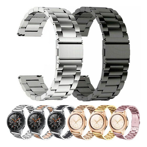 Correa De Metal Para Samsung Watch 22mm Eslabones De Acero