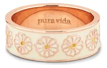 Comprar Pura Vida Anillo De Margarita De Ensueño Chapado En Oro Ro.