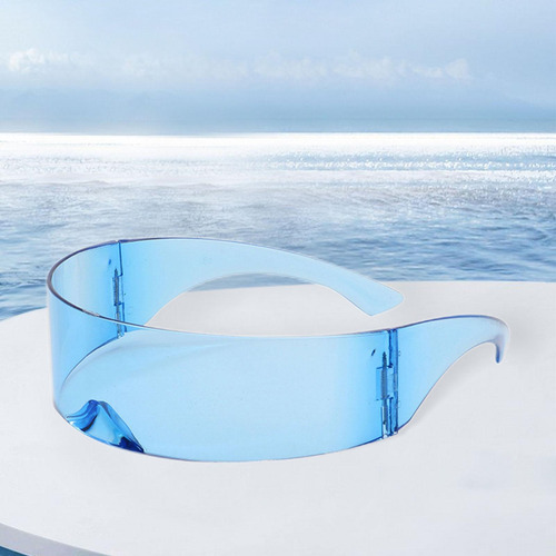2 Gafas De Sol Futuristas, Accesorio Moderno Para 2 Piezas