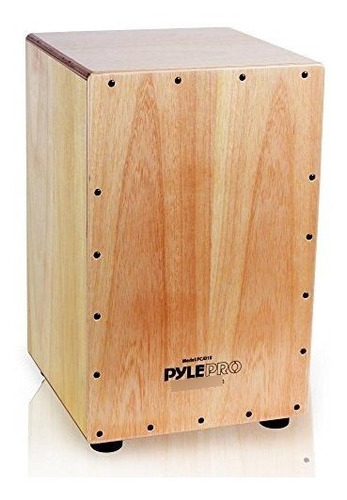 Pyle Jam Cajon  Cajon De Madera De Cuerda Caja De Percusion