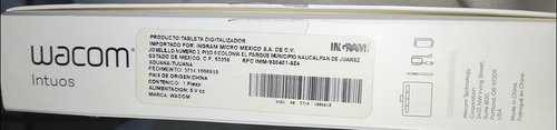 Tableta Gráfica Wacom Intuos Ctl4100 Small Color Negro (Usado)