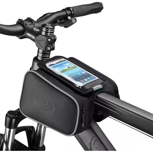 Alforja Bolso De Bicicleta Roswheel Touch Para Celular