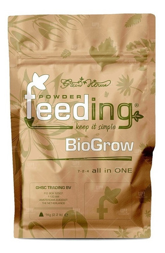 Powder Feeding Biogrow Fertilizante Sales 1 Kg - Up! Grow