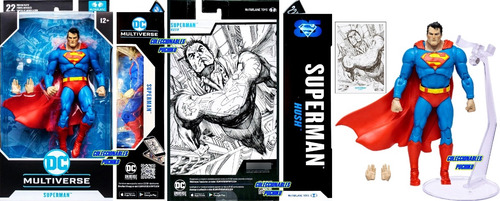 Mcfarlane Dc Comics Superman Hush Dc Multiverse Batman Hush