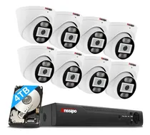 Comprar Sistema De Cámara De Seguridad Poe De Seguridad De 5mp Para 