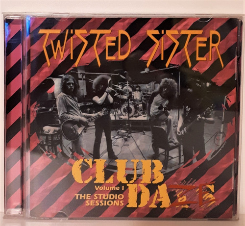 Cd Twisted Sister Club Daze 1 Studio Sessions [rockoutlet]