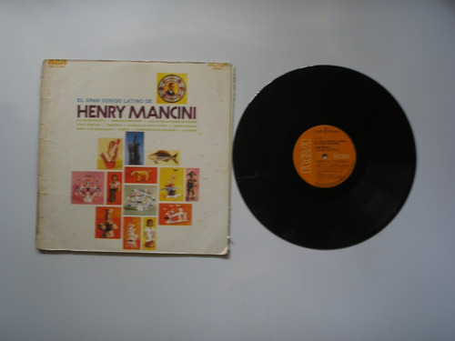 Lp Vinilo Henry Mancini El Gran Sonido Latino Temas Seriestv