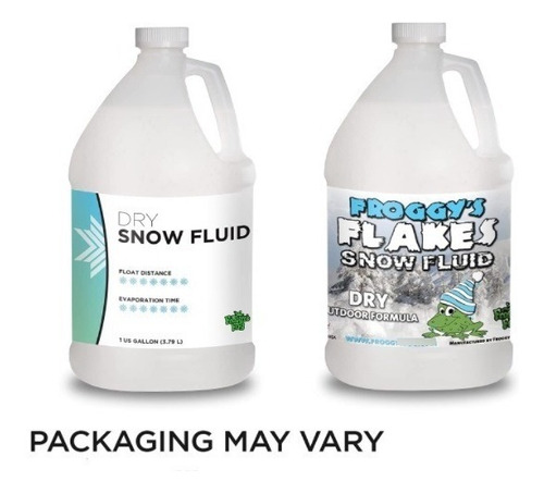 Imagen 2 de 2 de Liquido Especial Para Maquina D Nieve Artificial Froggys Fog