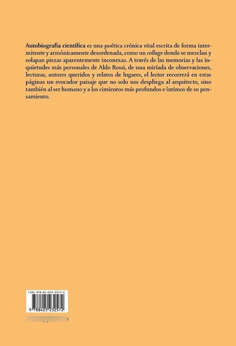 Autobiografía Científica / Aldo Rossi