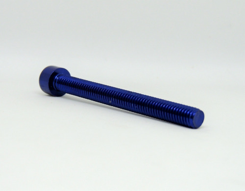 Tornillo De Aluminio M6x60mm Azul