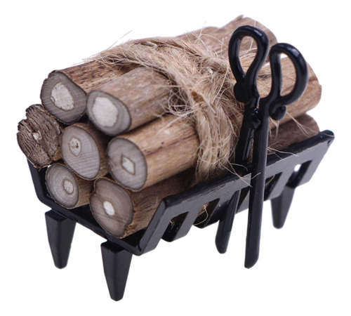 Accesorio Para Estante De Leña Para Chimenea De Casa De