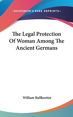 Libro The Legal Protection Of Woman Among The Ancient Ger...