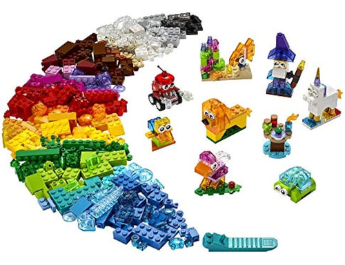 Lego Classic Creative Transparent Bricks 11013 Kit De Constr