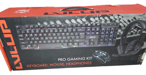 Pro  Gaming Kit Con Colores Led 