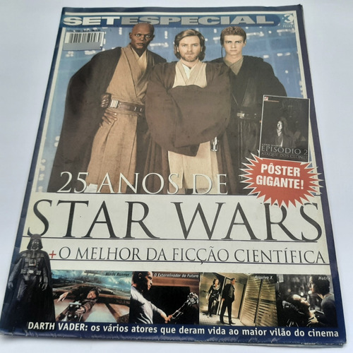 Set Especial 25 Anos De Star Wars- Revista Poster